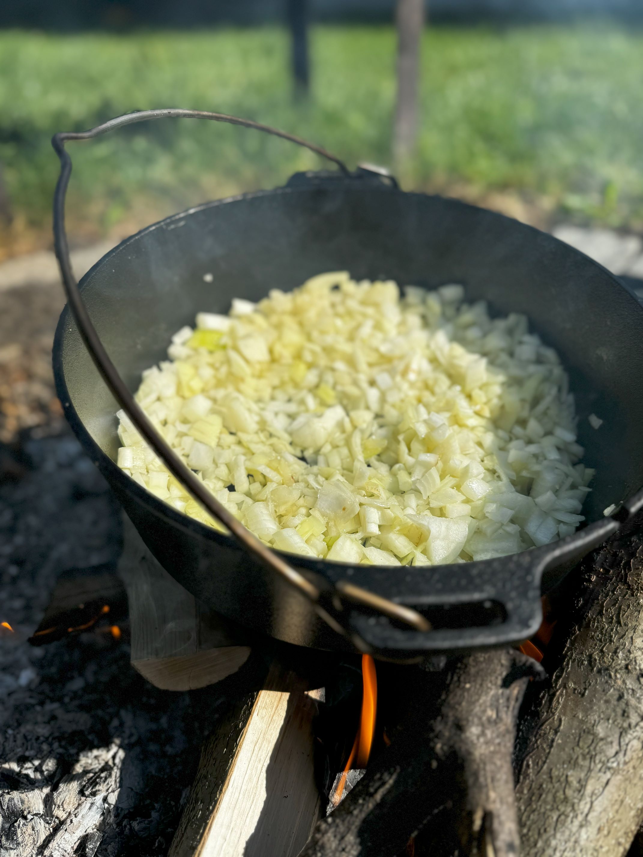 Cibule na kotlíkový guláš Cibule na kotlíkový guláš
