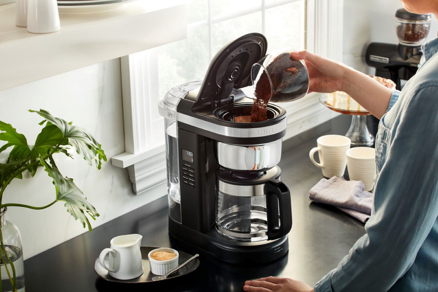 Kávovary KitchenAid překapávače