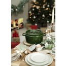 Oválný litinový hrnec Staub 31 cm, bazalka