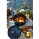 Litinový hrnec Staub 26 cm, mořská modř