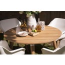 Zahradní Jídelní Stůl Sophie Teak průměr 120 cm - xerix