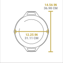 Litinová pánev Lodge 30 cm se dvěma madly