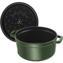 Litinový hrnec Staub 20 cm, bazalka