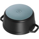 Litinový hrnec Staub 22 cm, černý
