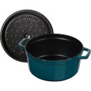 Litinový hrnec Staub 26 cm, mořská modř