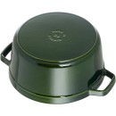 Litinový hrnec Staub 28 cm, bazalka