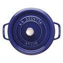 Litinový hrnec Staub 28 cm, tmavě modrý