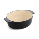 Litinový oválný hrnec KitchenAid 30 cm