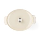 Litinový oválný hrnec KitchenAid 30 cm