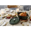 Oválný litinový hrnec Staub 31 cm, bazalka