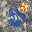 Opinel sada Picnic+ N °8 - lžíce, vidlička, ubrousek, bez nože