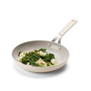 Pánev KitchenAid Aluminium Coloured - 24 cm, mandlová