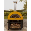 Pec na pizzu na dřevo Alfa Forni – 2 Pizze, červená