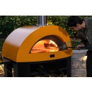 Hybridní pec na pizzu Alfa Forni - 3 Pizze, červená