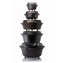 Petromax litinový kotlík Dutch Oven bez nožiček - 25 cm, 7,5 l s příslušenstvím
