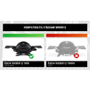 Sada hadice, regulátoru a ventilu pro Weber Q 1200