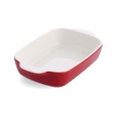 KitchenAid pekáč s dřevěným víkem - malý, královská červená