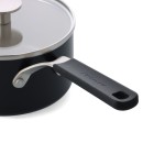 Rendlík s poklicí KitchenAid Aluminium Coloured 16 cm, matná černáRendlík s poklicí Rendlík s poklicí KitchenAid Aluminium Coloured 16 cm, matná černá