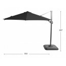 Slunečník Shadowflex, průměr 300 cm - Royal Grey