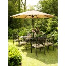 Slunečník Hartman Sunline průměr 270 cm - Natural