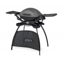 Elektrický gril Weber Q 2400 Stand - tmavošedý