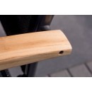 Zahradní židle Alice polohovací s teak područkami