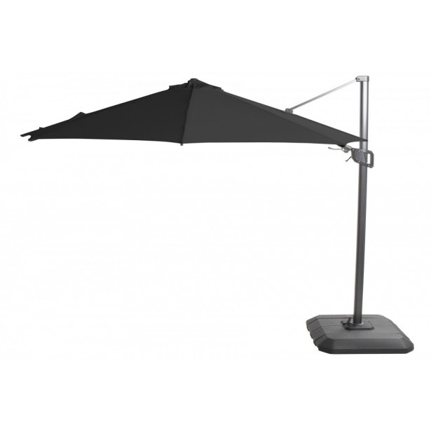 Shadowflex slunečník s boční nohou, průměr 300 cm - Royal Grey