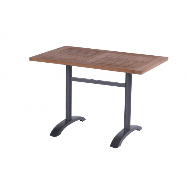 Sklopný Zahradní stůl Sophie Bistro Teak 110 x 70 cm - xerix