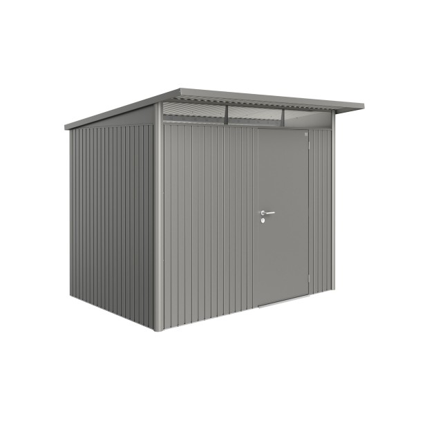 Biohort zahradní domek AvantGarde A5 - jednokřídlé dveře, šedý