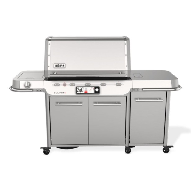 Chytrý plynový gril Weber Summit FS38X Stainless Steel