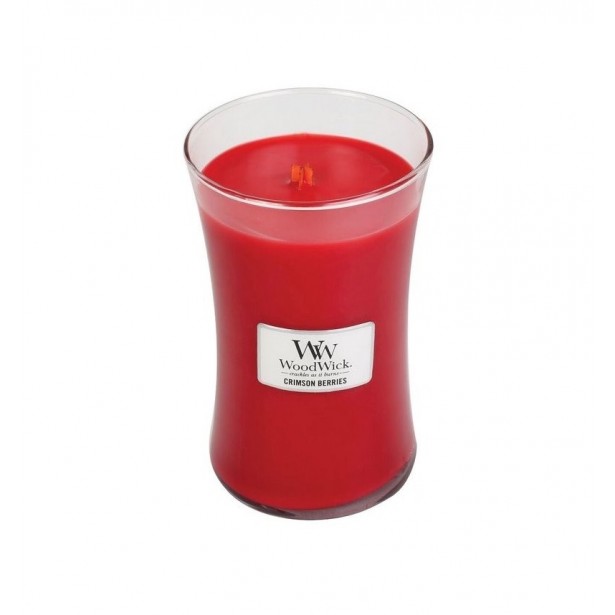 Vonná svíčka WoodWick velká - Crimson Berries
