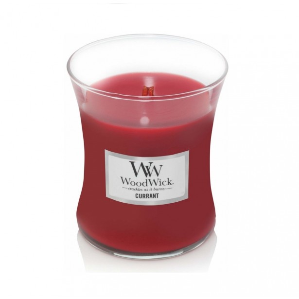 Vonná svíčka WoodWick střední - Currant