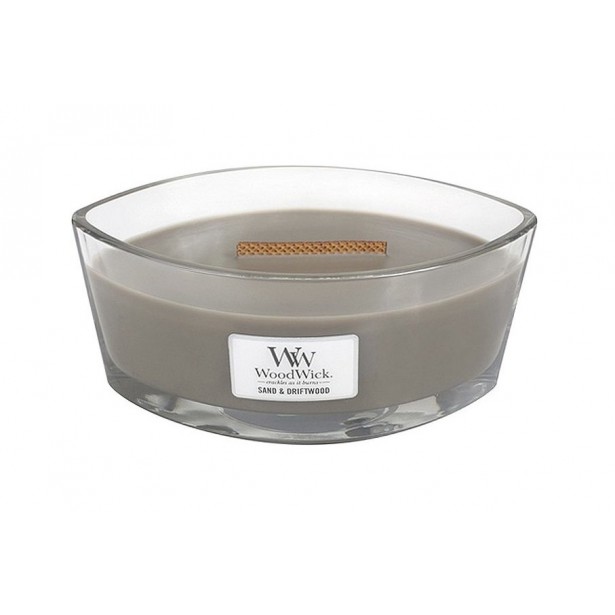 Vonná svíčka WoodWick Loď - Sand & Driftwood