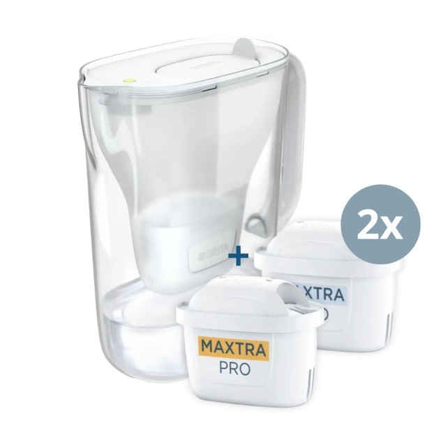 Filtrační konvice Brita Style Essential 2,4 l bílá + 2 filtry