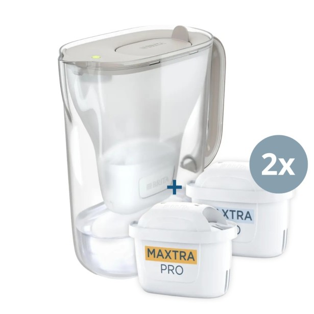 Filtrační konvice Brita Style Essential 2,4 l písková + 2 filtry