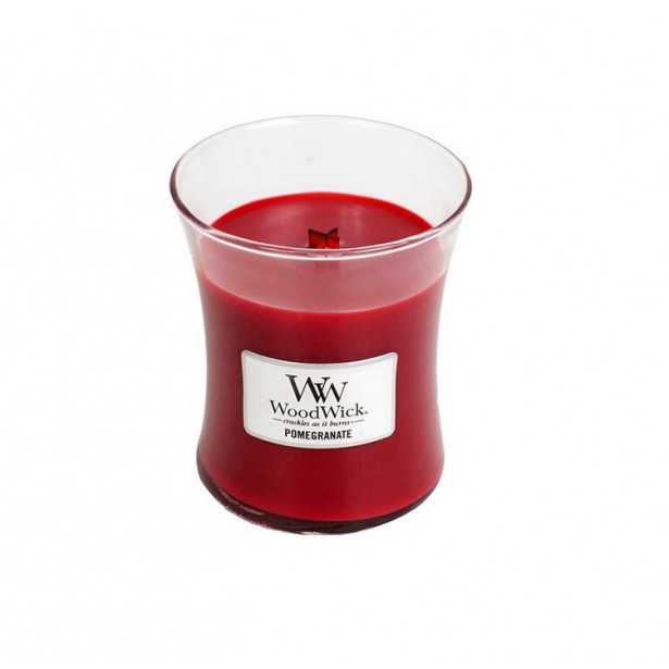 Vonná svíčka WoodWick střední - Pomegranate