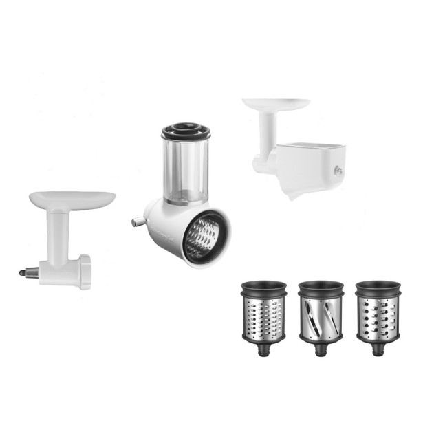 KitchenAid balíček krouhače zeleniny, lisu zeleniny a mlýnku na maso pro kuchyňské roboty