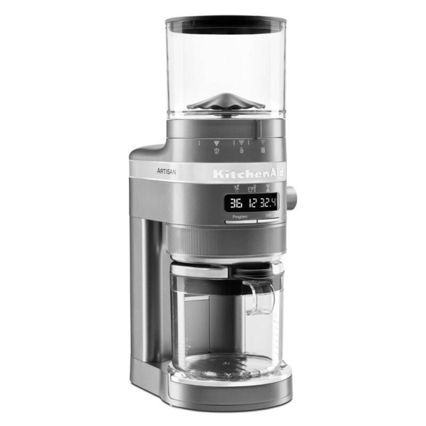 KitchenAid mlýnek na kávu 5KCG8433 - stříbřitě šedá