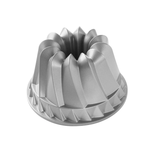 Nordic Ware forma na bábovku Kugelhopf, 10 cup, stříbrná