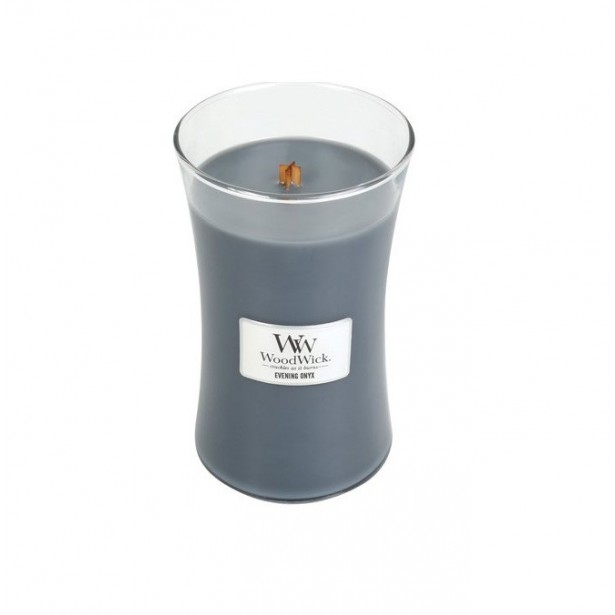 Vonná svíčka WoodWick velká - Evening Onyx 