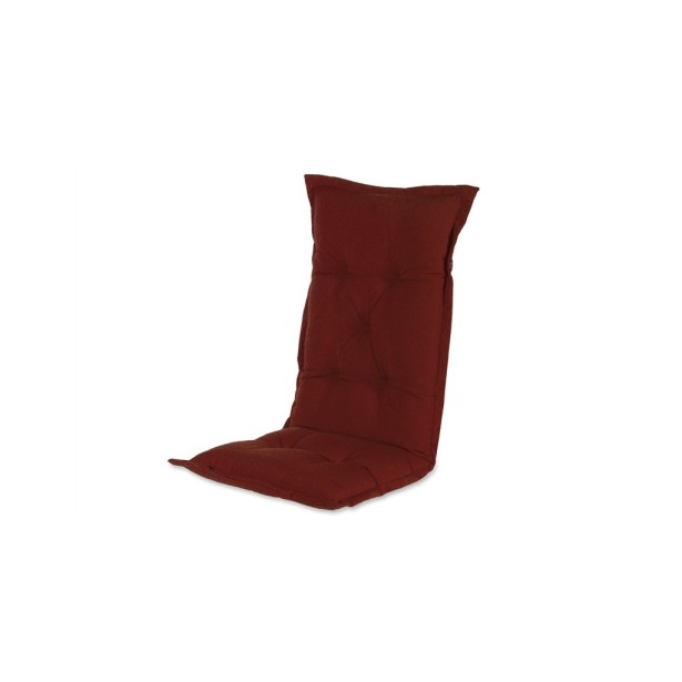 Potah k židlím s vysokými zády - Havana Red, silnější