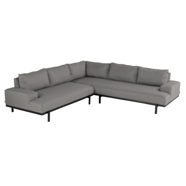 Luxusní zahradní rohová sedačka Lucas - Mid Grey