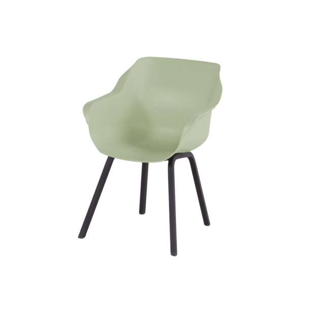 Sophie Element Zahradní Jídelní Židle s područkami - french green