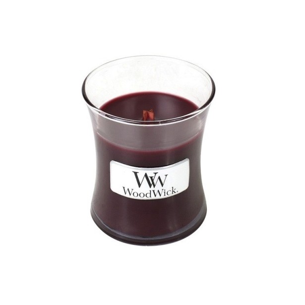 Vonná svíčka WoodWick malá - Black Cherry