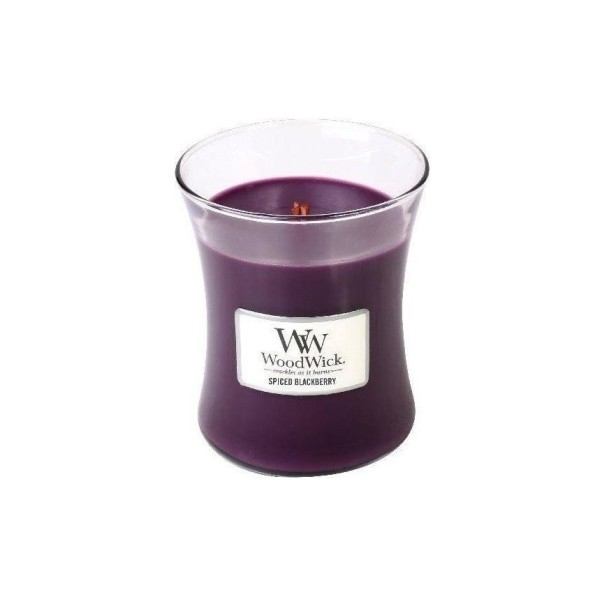 Vonná svíčka WoodWick malá - Spiced Blackberry
