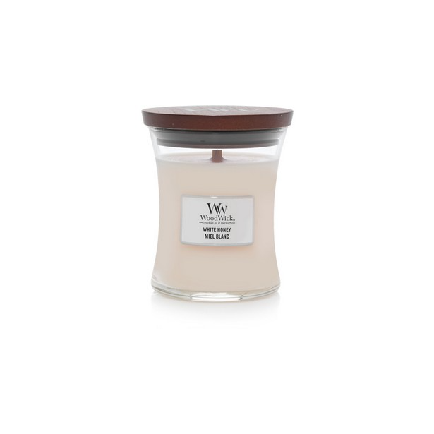 Vonná svíčka WoodWick střední - White Honey