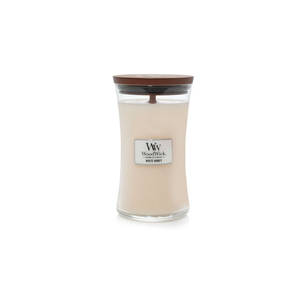 Vonná svíčka WoodWick velká - White Honey