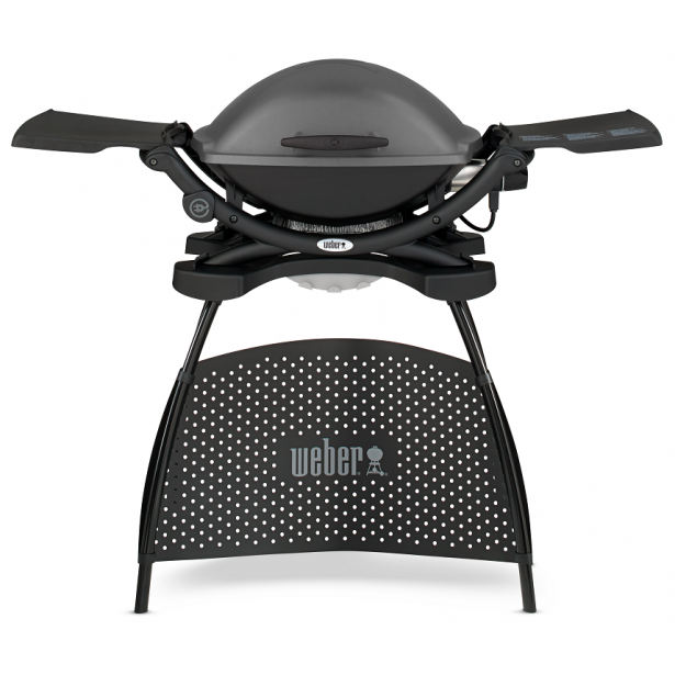Elektrický gril Weber Q 2400 Stand - tmavošedý