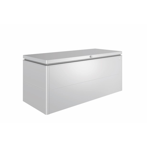Biohort zahradní box LoungeBox 200 - stříbrný