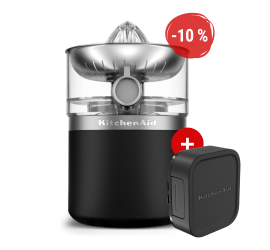 Bezdrátový odšťavňovač citrusů KitchenAid 5KCJR161BM GO, s baterií